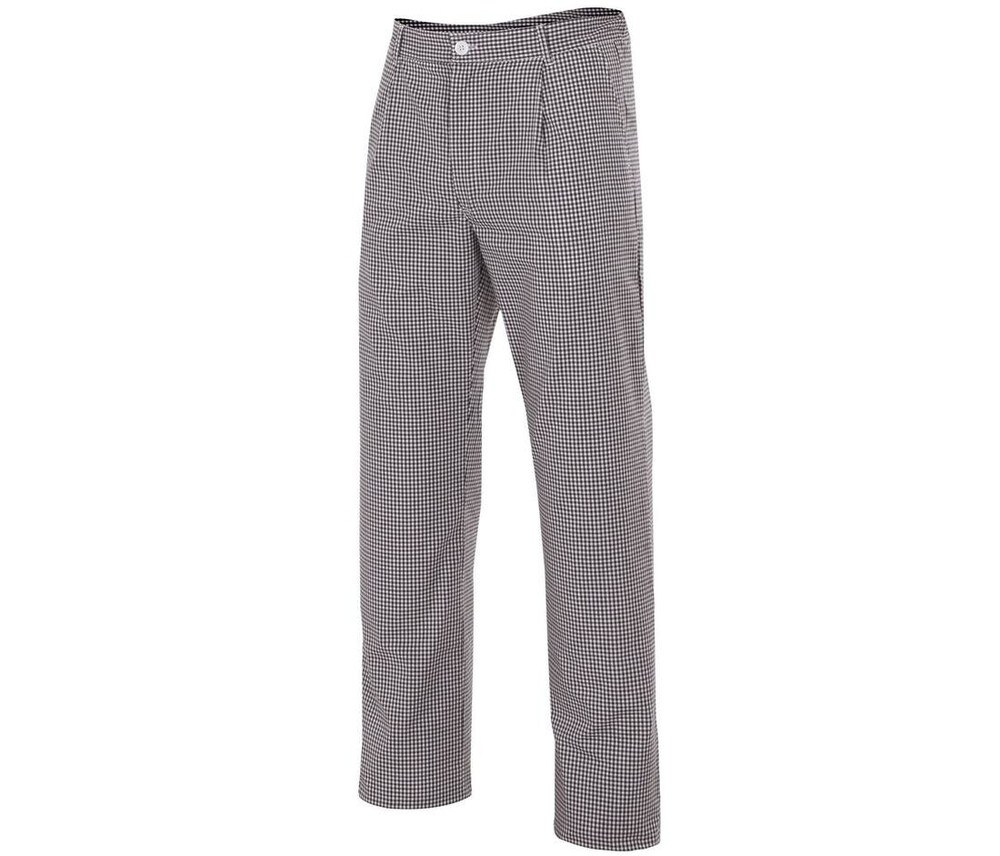 VELILLA VL351 - CHECKERED COOK'S PANTS