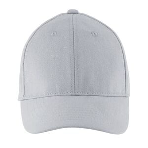 SOL'S 88100 - Buffalo Six Panel Cap Pure Grey