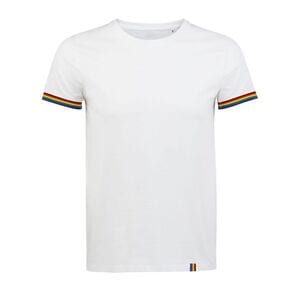 SOL'S 03108 - Rainbow Men Short Sleeve T Shirt Light grey