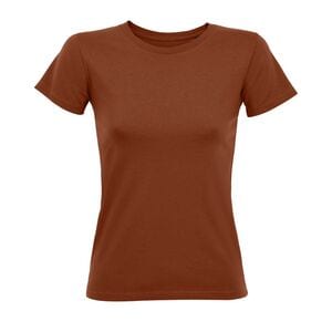 SOL'S 02758 - Regent Fit Women Round Collar Fitted T Shirt Terracotta