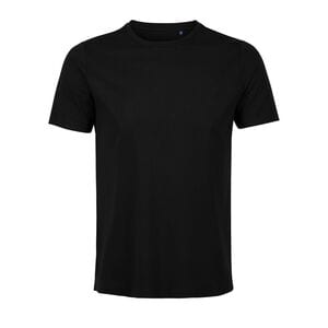 NEOBLU 03184 - Lucas Men Men’S Short Sleeve Mercerised Jersey T Shirt Deep Black