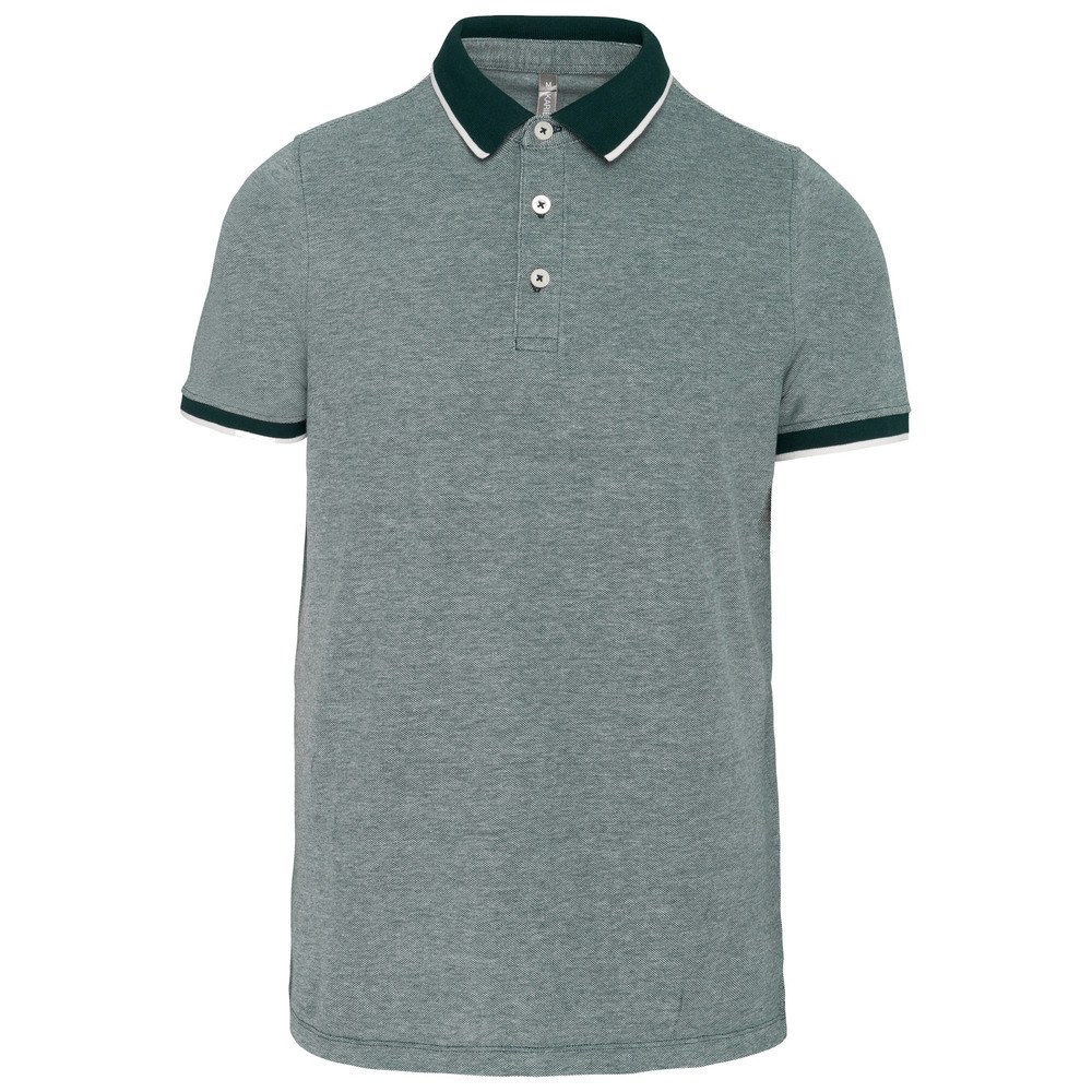 Kariban K266 - Men's two-tone marl polo shirt