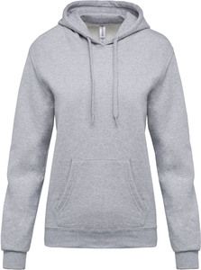 Kariban K473 - Women's hooded sweatshirt Oxford Grey