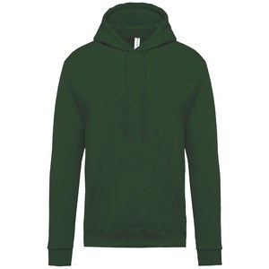 Kariban K476 - Men's hooded sweatshirt Forest Green