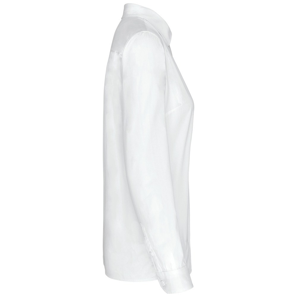 Kariban K585 - Women's long-sleeved Nevada cotton shirt