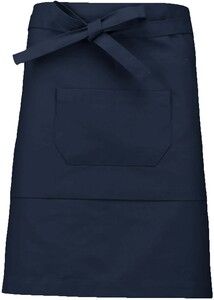 Kariban K898 - Mid-length cotton apron Navy