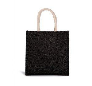 Kimood KI0274 - Jute canvas tote bag - large model