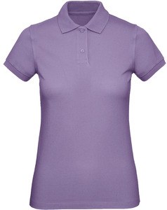 B&C CGPW440 - Women's organic polo shirt Millennial Lilac