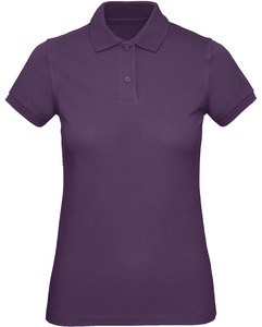 B&C CGPW440 - Women's organic polo shirt Radiant Purple