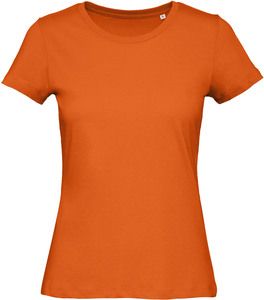 B&C CGTW043 - Women's Organic Inspire round neck T-shirt Urban Orange