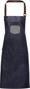 Premier PR136 - Bib Apron "Division" Indigo Denim