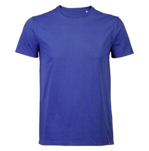 ATF 03272 - Léon Made In France Men's Round Neck T Shirt Royal Blue