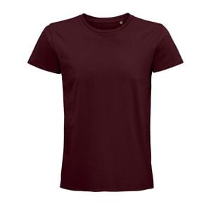 SOL'S 03565 - Pioneer Men Round Neck Fitted Jersey T Shirt Burgundy
