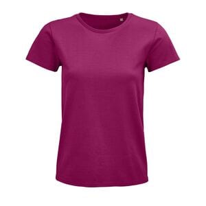 SOL'S 03579 - Pioneer Women Round Neck Fitted Jersey T Shirt Fuchsia