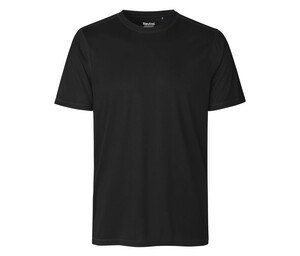 Neutral R61001 - Breathable recycled polyester t-shirt Black