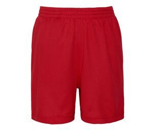 Just Cool JC080J - Children's sports shorts Fire Red