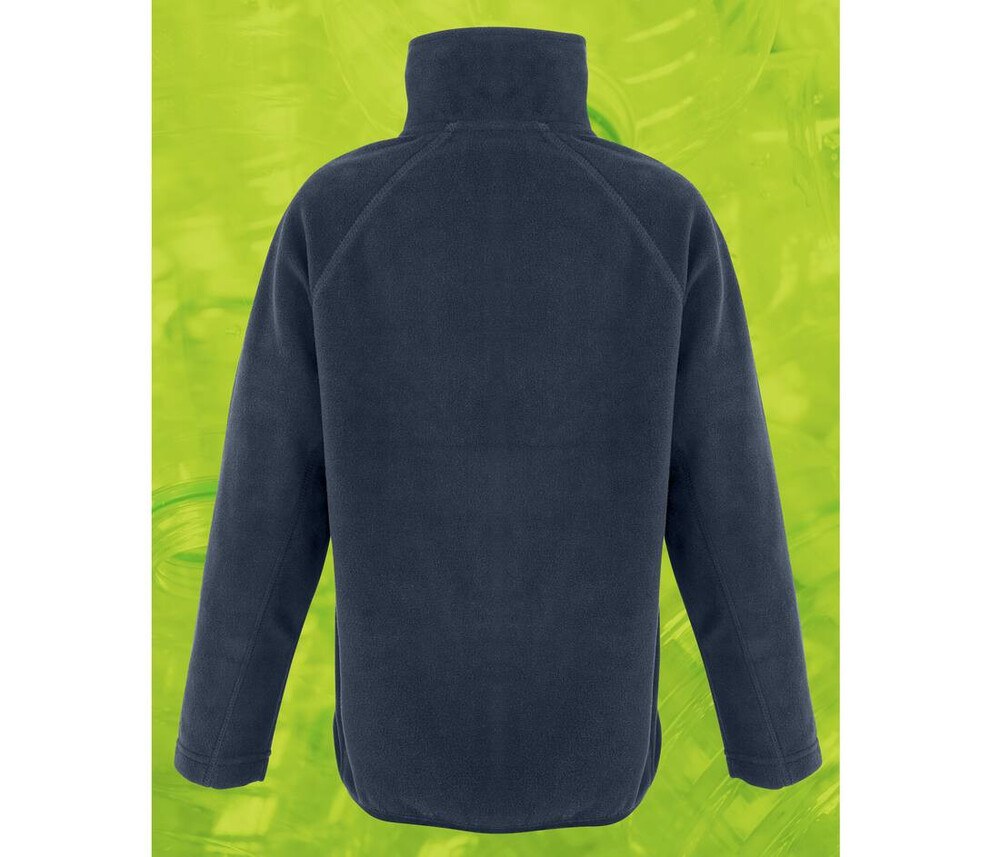 Result RS905J - Children's zipped collar fleece in recycled polyester