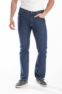 RICA LEWIS RL701 - Men's stone straight cut jeans Pool Blue