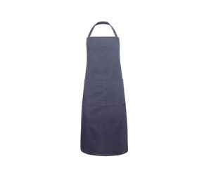 Karlowsky KYLS22 - Jeans-Style Bib Apron Vintage Black