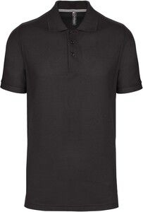 WK. Designed To Work WK274 - Men's shortsleeved polo shirt Dark Grey