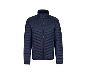Regatta RGA529 - Bi-material quilted jacket Navy