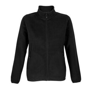SOL'S 03824 - Factor Women Microfleece Zip Jacket Black