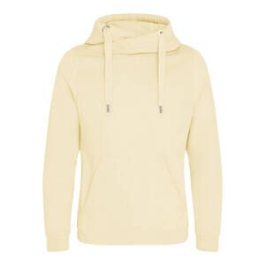 AWDIS JUST HOODS JH021 - Cross neck sweatshirt Vanilla Milkshake