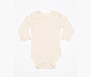 Babybugz BZ030 - Long-sleeved organic baby bodysuit Organic Natural