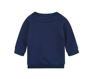 BABYBUGZ BZ064 - BABY ESSENTIAL SWEATSHIRT Navy