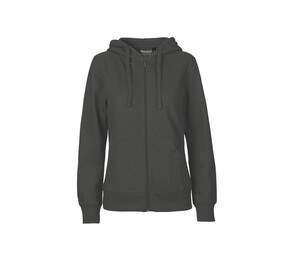 Neutral O83301 - Women's zip-up hoodie Charcoal