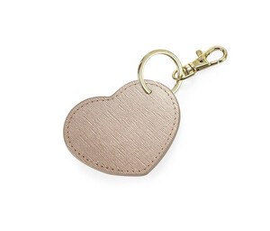 BAG BASE BG746 - BOUTIQUE HEART KEY CLIP Rose Gold