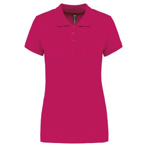 Kariban K255 - Ladies’ short-sleeved piqué polo shirt Fuchsia