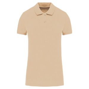 Kariban K2026 - Ladies' Organic 180 piqué polo shirt Light Sand