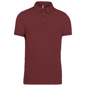 Kariban K262 - Men's short sleeved jersey polo shirt Wine