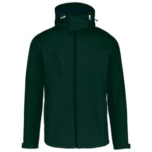 Kariban K413 - MEN'S HOODED SOFTSHELL JACKET Bottle Green