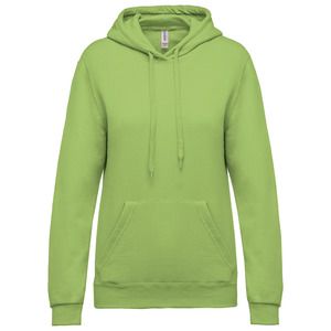 Kariban K473 - Women's hooded sweatshirt Lime