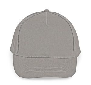 K-up KP162 - Heavy cotton cap - 5 panels Light Grey