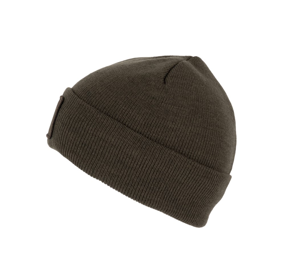 K-up KP891 - Recycled beanie with patch and Thinsulate lining