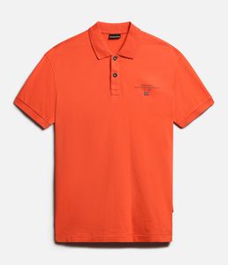 NAPAPIJRI NP0A4GDL - Elbas polo shirt Red tomato