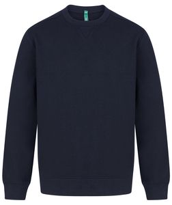 Henbury H840 - Unisex eco-friendly sweatshirt Navy