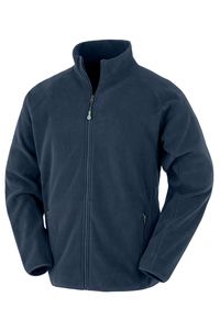 Result R903X - Polarthermic jacket made of recycled fleece Navy