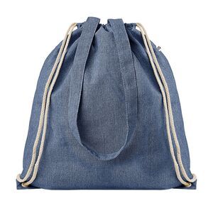 SOL'S 04099 - Atlanta Drawstring Backpack With Handles Heather Blue
