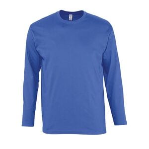 SOL'S 11420 - MONARCH Men's Round Neck Long Sleeve T Shirt Royal Blue