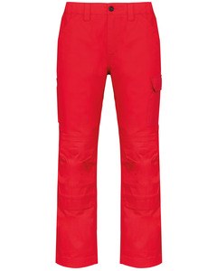 WK. Designed To Work WK740 - Men’s multi-pocket work trousers Red