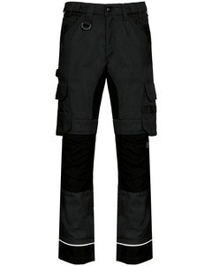 WK. Designed To Work WK743 - Men’s recycled performance work trousers Black