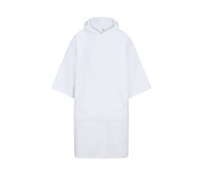 TOWEL CITY TC810 - ADULTS TOWELLING PONCHO White