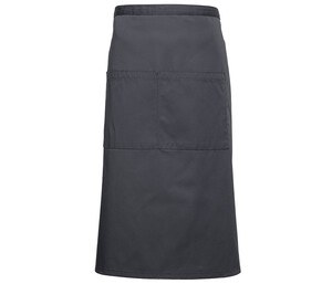 NEWGEN TB205 - Long barman apron Dark Grey