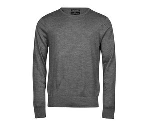 Tee Jays TJ6000 - Mens crew neck Grey Melange