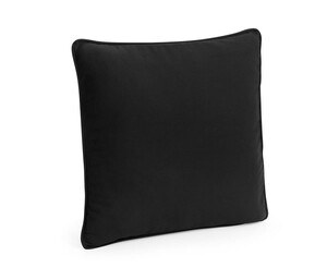 WESTFORD MILL WM355 - FAIRTRADE COTTON PIPED CUSHION COVER Natural / Black