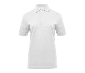 BLACK&MATCH BM101 - Ladies' contrasting button poloshirt White / White